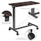 Flash Furniture Rectangle 30" W, 15" L, 44.75" H, Engineered Wood, Wood Grain NAN-LT-28-D-OAK-GG - alternate 7